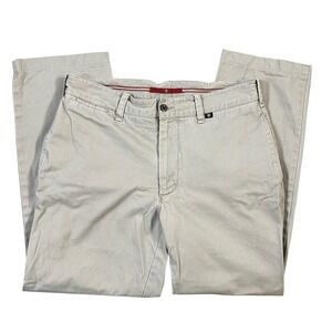 Victorinox Premier 2-Ply Military Twill  33x28 Men's Chino Khaki Pants‎
